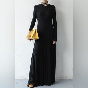 NWT PETER DO Squid Cotton Jersey Maxi Dress SS21 Archive (rare)